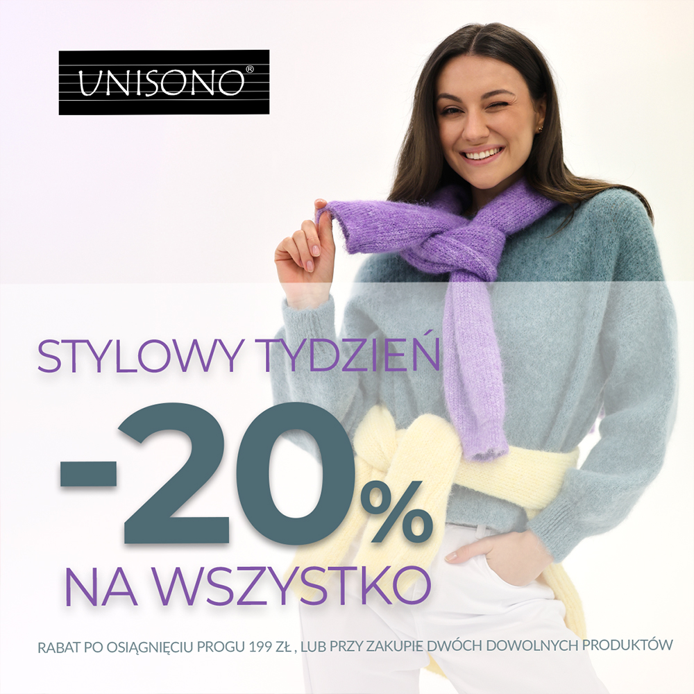 promocja unisono stylowy tydzień
