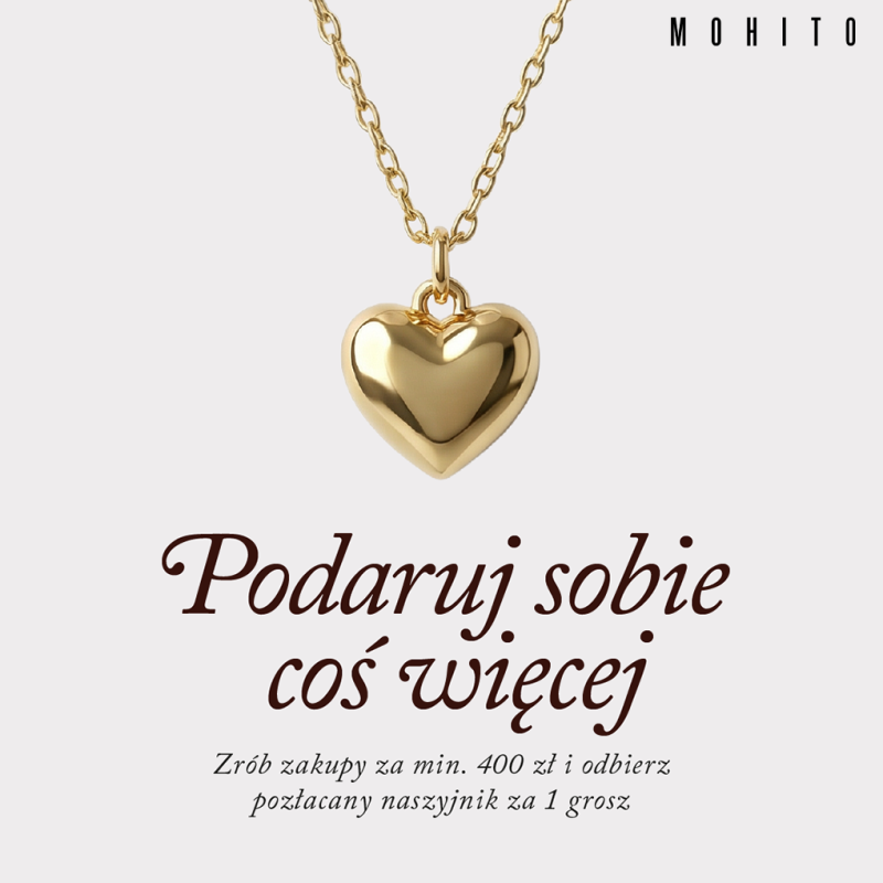 promocja mohito naszyjnik za 1 grosz
