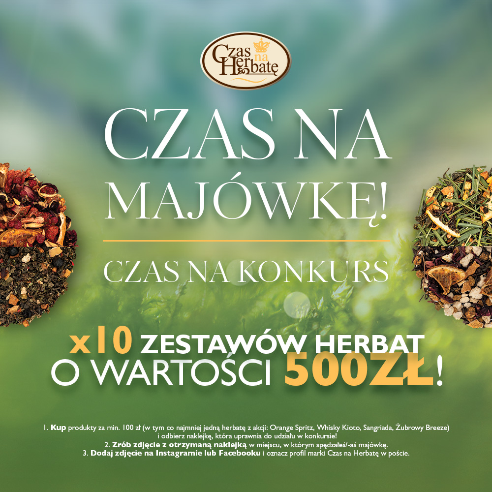 czas na herbatę majówka konkurs