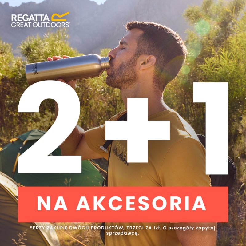 regatta promocja 2+1 akcesoria