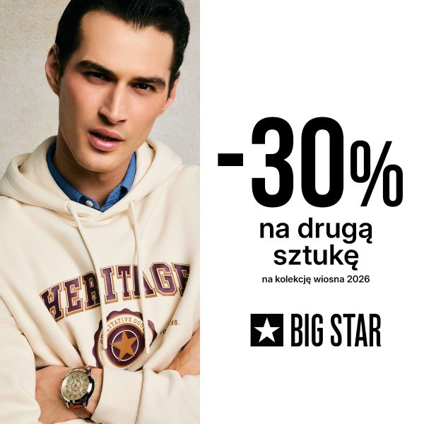 promocja dla klubowiczów big star na drugą sztukę