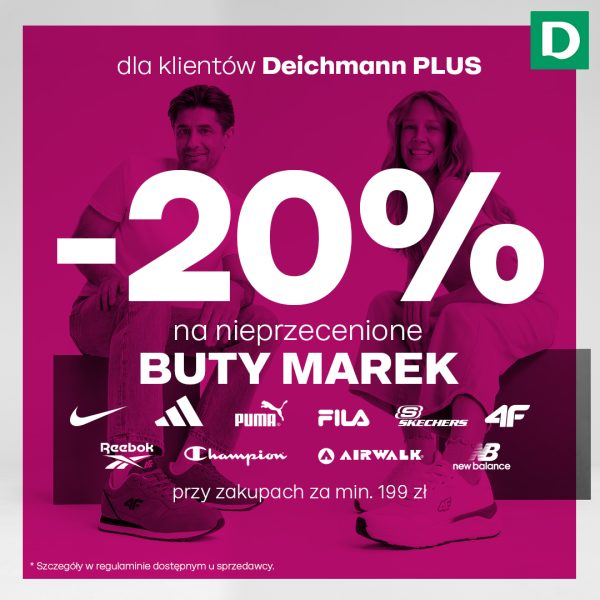 deichmann promocja -20% na buty