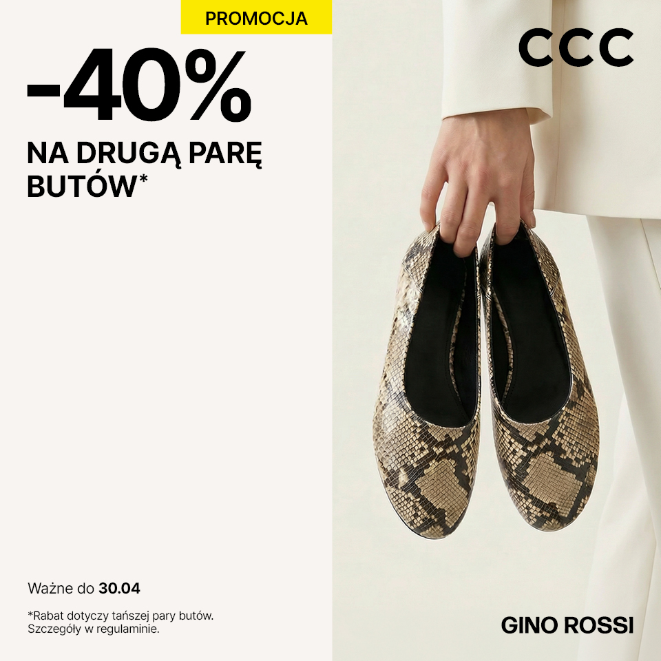 promocja ccc druga para butów