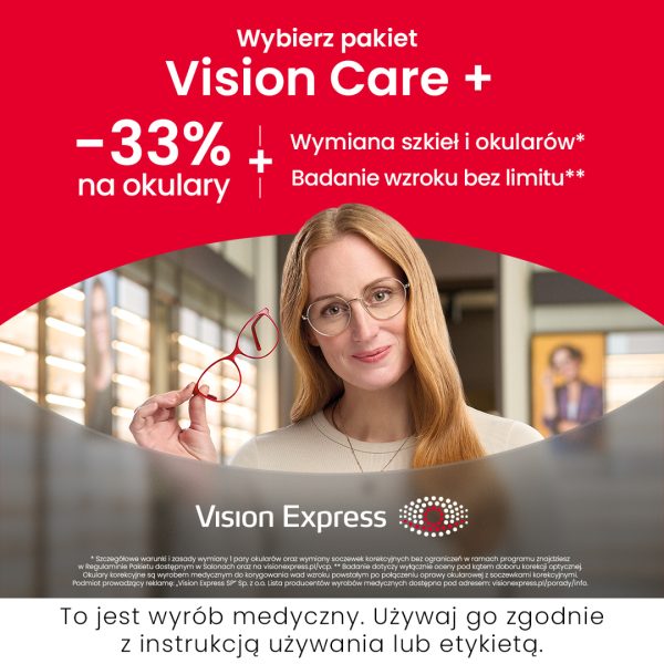 pakiet vision care+ vision express