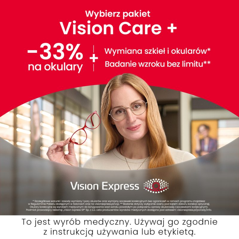 pakiet vision care+ vision express
