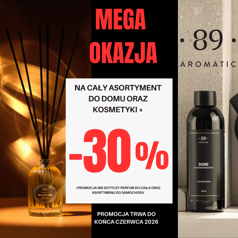 mega wyprzedaż aromatic89 promocja