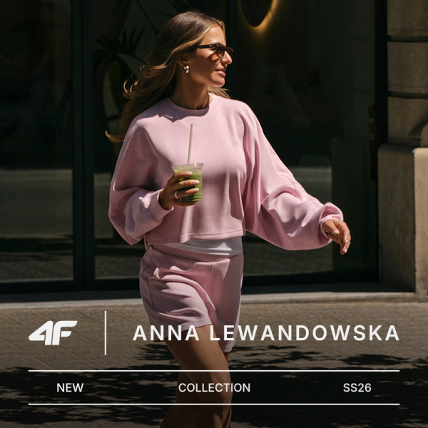 nowa kolekcja 4F x Anna Lewandowska