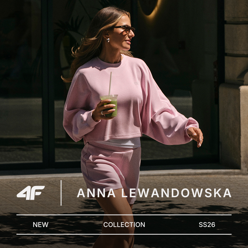 nowa kolekcja 4F x Anna Lewandowska