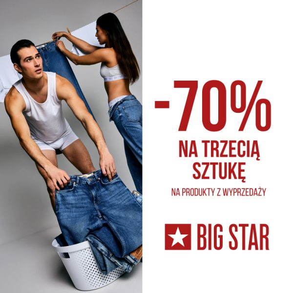 -70% na trzecią sztukę big star