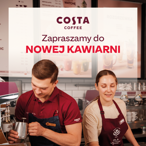 galeria sudecka otwarcie costa coffee
