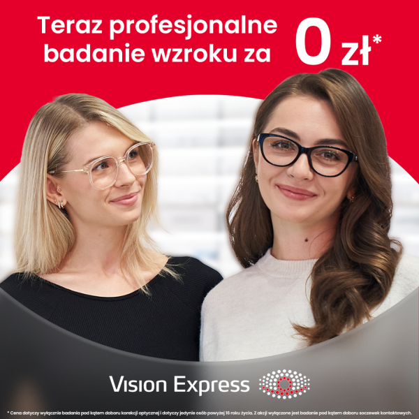 Darmowe badanie wzroku Vision Express